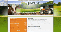 Desktop Screenshot of fabest-fournitures.com