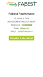 Mobile Screenshot of fabest-fournitures.com